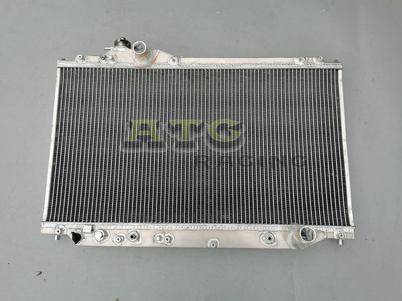 4 Row Aluminum Radiator For Toyota Supra mark4 MK4 IV JZA80 2JZGE 