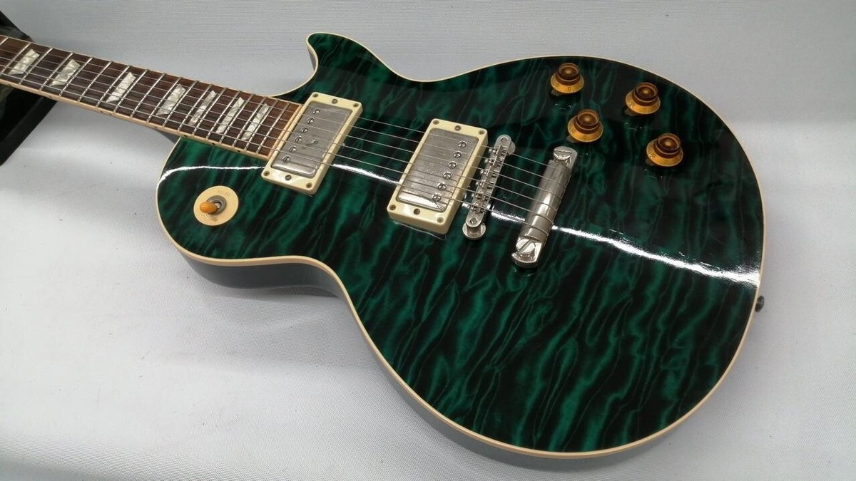 Gibson Custom Shop YCS Les Paul Quilt Peacock USA 1996 Solid