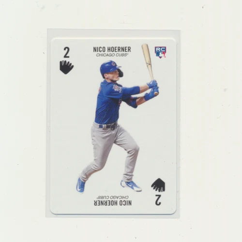 2020 Topps Kenny Mayne Series 2 Baseball Game Nico Hoerner Cubs RC Rookie
