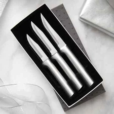 Rada S01 Paring Kitchen knife Set 3pc cutlery USA made L/R hand use + FREE Ship