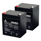 ExpertBattery 12V 5AH Battery for Razor E100 E125 E150 E175 Scooter - 2 Pack