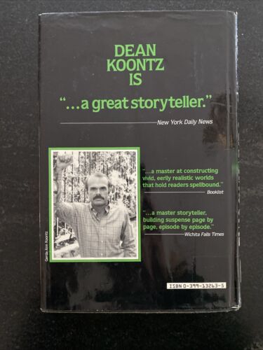 DEAN KOONTZ - WATCHERS - RARE 1ST 1987 w/DJ First Printing Great Read!! - Foto 4 di 9