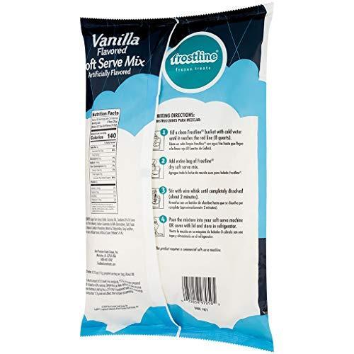 Frostline Vanilla Soft Serve Ice Cream Mix (Large 6 Pound Bag - Foto 2
