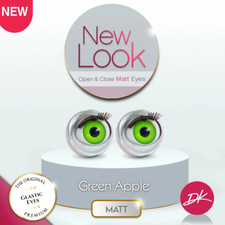 American Girl Doll replacement eyes for any 18"Doll GREEN APPLE Matt Medium skin