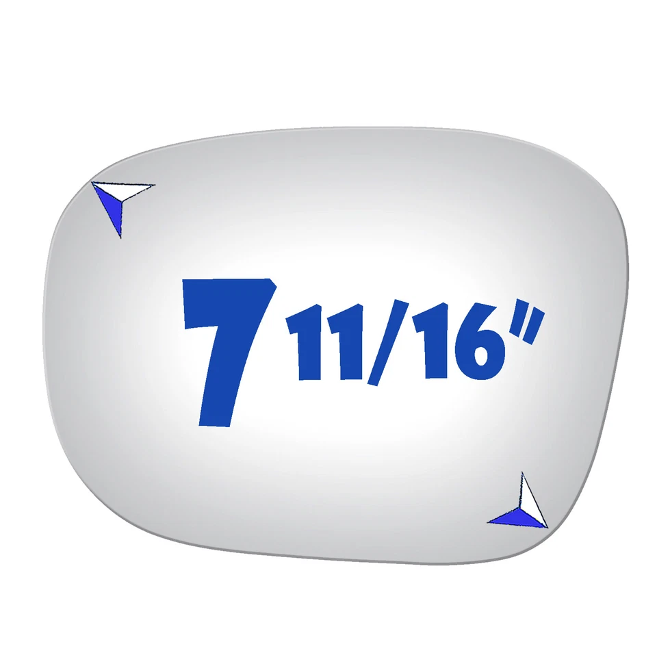 NOVO para 97-03 QX4 98-04 Pathfinder Driver Vidro Espelho Lateral Esquerdo LH #2774 - Imagem 2 de 4