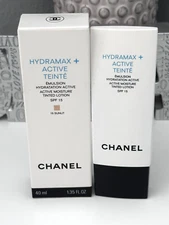 Chanel Hydramax Active Teinte Moisture Tinted Sunscreen Lotion 15 SUNLIT