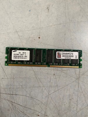 512MB Samsung M368L6423ETN-CB3 DDR3 (PC-2700) PC-2700U RAM Memory