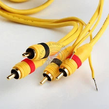 6FT POWER HIGH PERFORMANCE DIRECTIONAL BALANCE Dual RCA Male to Male Audio Cable