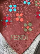Fendi Vintage Silk Scarf