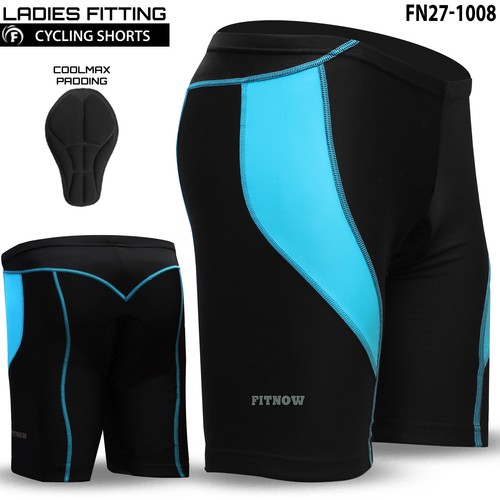 Ladies Women Cycling Padded Short MTB Bicycle Anti-Bac Coolmax S to L - Picture 3 of 3