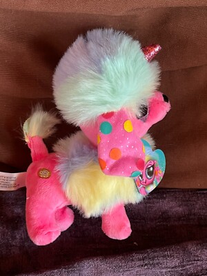 【SOFT THUMBNAIL】 Kiki, Poodle Ganz Webkinz Lil' Kinz “Pink Poodle” HS107 Unused Code! NWT