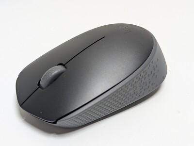 Logitech M170 Wireless Mouse PC Mac Laptop 2.4GHz with USB Mini Receiver - BLACK