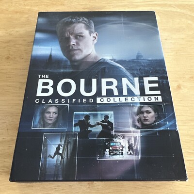 The Bourne Classified Collection (DVD, 2016, 5-Disc Set, Plus Bonus Disc)