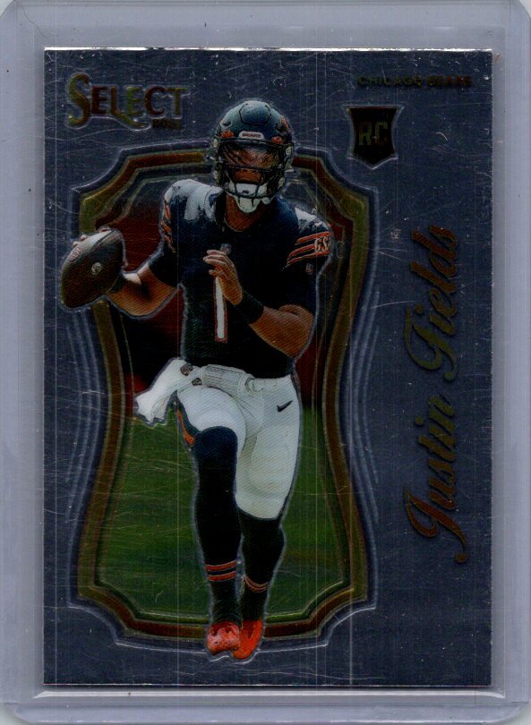 2021 Panini Select #SCR-4 Justin Fields Select Certified Rookies