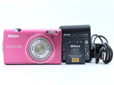 Nikon Digital Camera Coolpix (Coolpix) S5100 Hot Pink S5100Pk 1220 