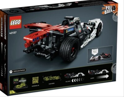 まるこ LEGO Technic Formula E Porsche 99X Electric 42137 Set - Pull Back