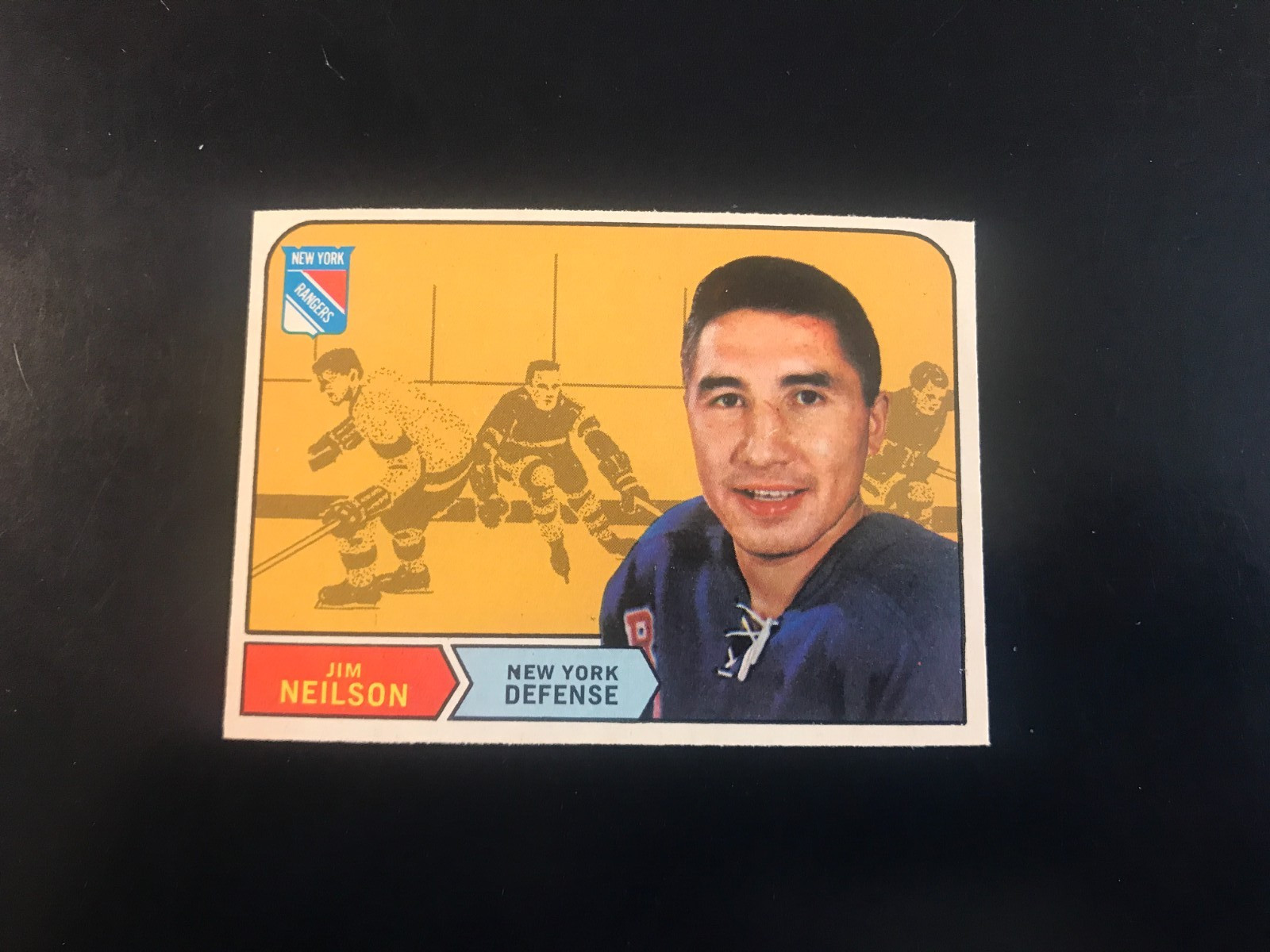 1968 - 69 OPC Hockey - Jim Neilson #172 - New York Rangers - NMNT