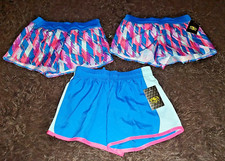 Girl's Shorts Set of Three 2 different designs 7-8