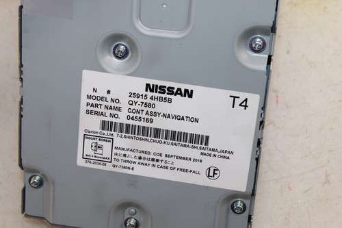 2018-2019 Infiniti Q50 Navigation Control Module 259154HB5B OEM JZ123 - Picture 2 of 4