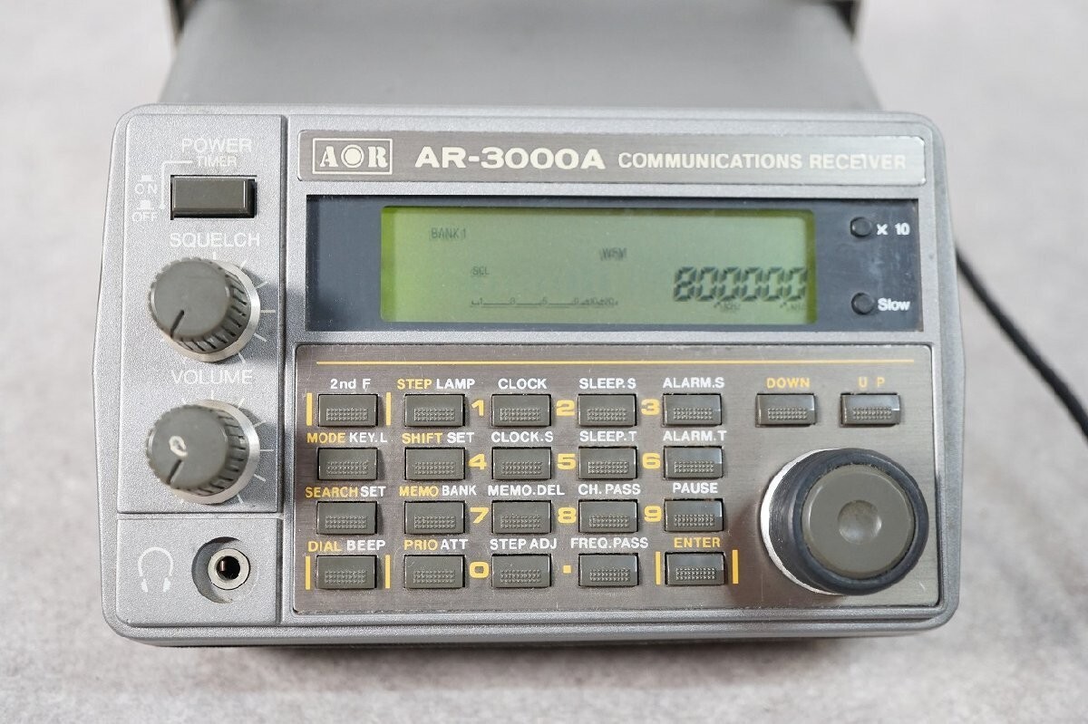 トランシーバー AR3000A COMMUNICATIONS RECEIVER AOR AR3000A Communications Receiver - 100KHz to 2000MHz wide