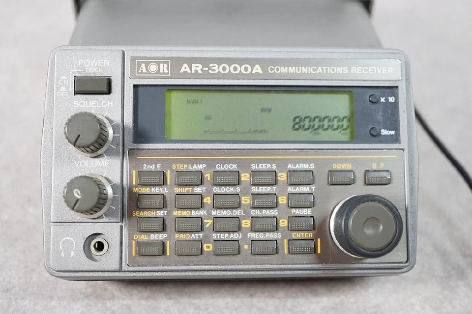AOR AR3000A Communications Receiver - 100KHz to 2000MHz wide band - Image 2 of 4