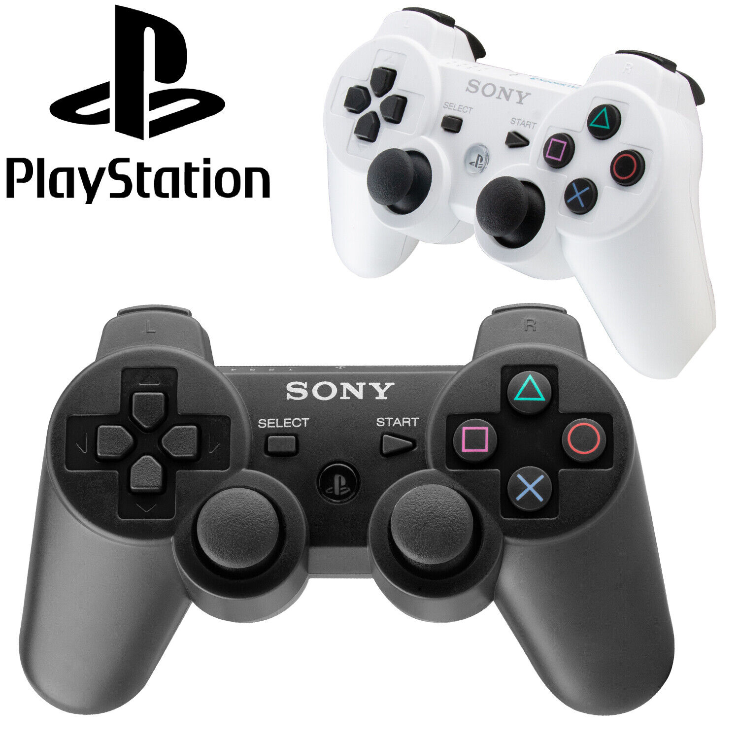 For Sony PlayStation DualShock PS3 Wireless Bluetooth Controller Inox  Wind