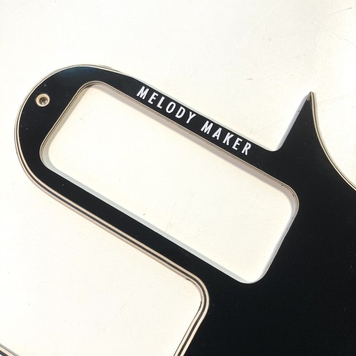 Golpeador de 5 capas negro/crema para 1959-1961 Gibson Melody Maker D doble P90 MOD - Imagen 2 de 12