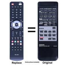New 3999029005, RC-122R eplacement Remote Control For Denon PRA1500