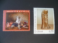 TIMBRE FRANCE 1997  NEUF **   SERIE ARTISTIQUE N° 3104 / 3105