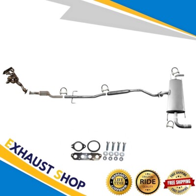 Full Exhaust System For  2014 2015 2016 2017 Mazda CX-5 2.5L AWD FastShippingNEW