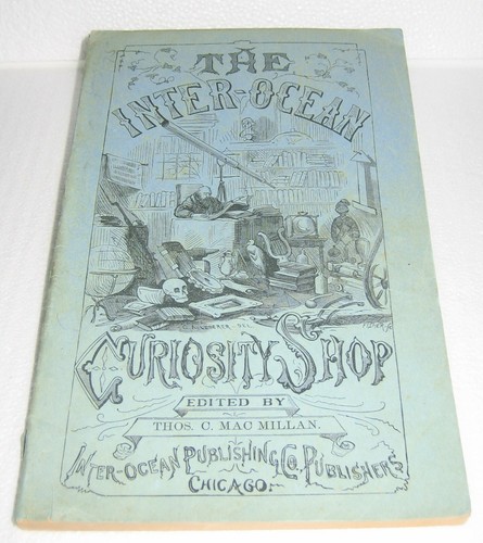 THE INTER-OCEAN CURIOSITY SHOP 8 ANTIQUE SOFTCOVER VOLUMES 1879/80 FORWARD - Picture 6 of 11