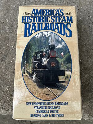 その他 America's Historic Steam Railroads: Series 2 [VHS] America's Historic Steam Railroads VHS 2 Tapes With Case | eBay