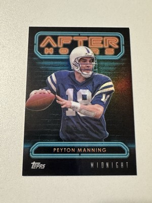 2024 Topps Midnight After Hours Peyton Manning #AH-5 Case Hit/SSP  