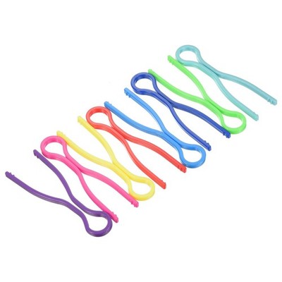 27pcs Bobbin Clamps Holders, Plastic Thread Clips Spools Organizers, Multi-color