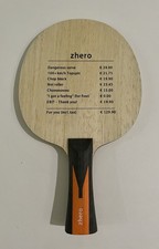 Sauer & Troger Zhero Table Tennis Blade, Flar...