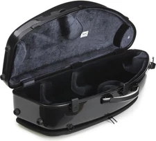 BAM Hightech Tenor Saxophone Case - Black Carbon