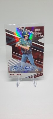 2020 Panini Elite Extra Edition #32 Nick Loftin Prime Numbers A Die Cut #/85