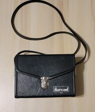 Vintage Marsand Black Camera Bag with Shoulder Strap 7 x 5 x 3 USA