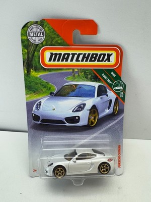Matchbox Porsche Cayman Silver Gold Wheels MBX Road Trip 35/35 Mainline 124/125