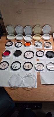 15 Filter B+W Hama Skylight Bewetar Rowi Rot orange schwarz