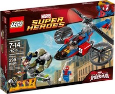 LEGO® Marvel Super Heroes 76016 Spiderman Helicopter Rescue nuovo e confezione originale sigillata