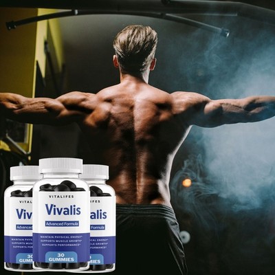(3 Pack) Vivalis for Men Advance Male Health Gummy to Boost Energy VitalBoost