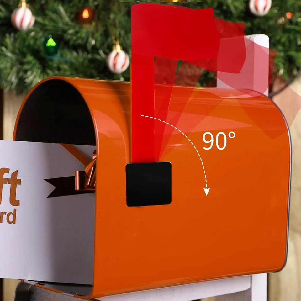 Easy-Install Mailbox Flag Replacement Kit - Upgrade Your with a red - Image 4 of 4