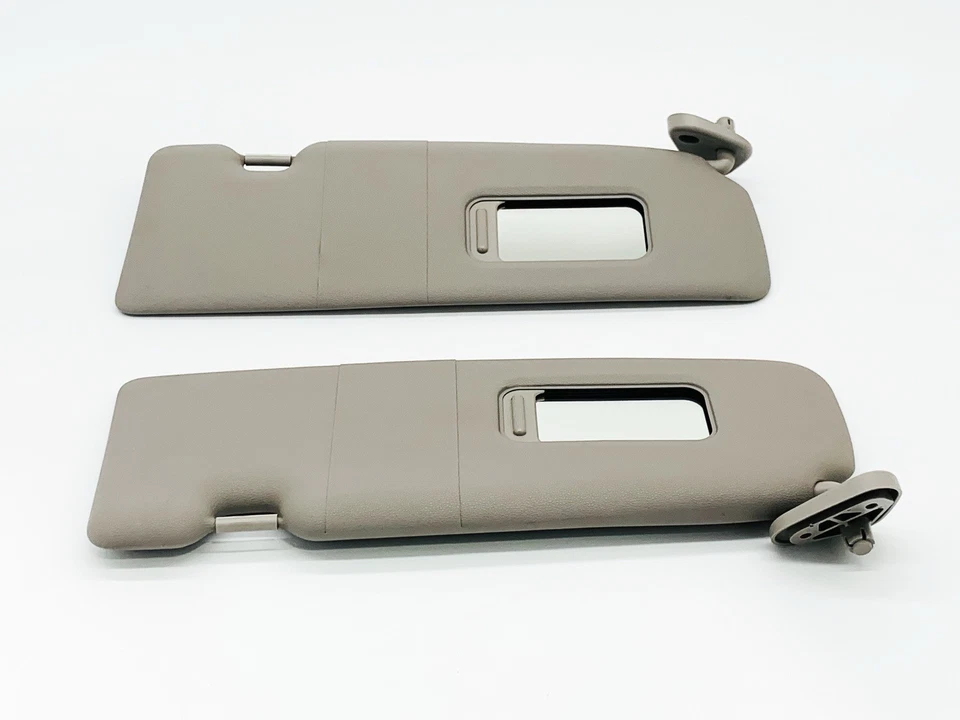 BMW 128I 135I E82 2008-2013 cupé par parasol izquierdo y derecho beige tostado OEM Foto 3 de 4