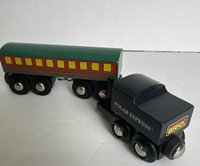 Brio POLAR EXPRESS PASSENGER COACH  TENDER 33426 Wooden Railway EUC
