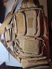 Tactical Baby Gear Deuce Diaper Bag Messenger Coyote Brown With Accessories
