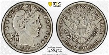 1903-S 90% Silver Barber Half Dollar PCGS VF30 Sweet Original Tough Semi-Key