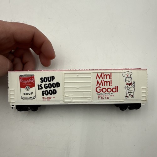 LIFE LIKE HO SCALE CAMPBELL'S SOUP M'M! M'M! GOOD BOXCAR - Picture 2 of 14