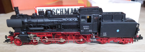 Günther Fleischmann H0 Dampflok BR 78 1002 mit Kurztender der DB Epoche 3 in OVP | Condition: Gebraucht