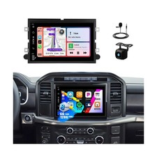  6 128G 8-Core Android 15 Car Stereo Radio for Ford F150/F250/F350 2004-2014...
